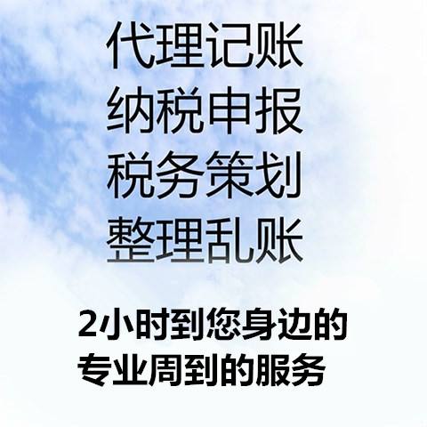 衡水公司代理记账整理乱账代办