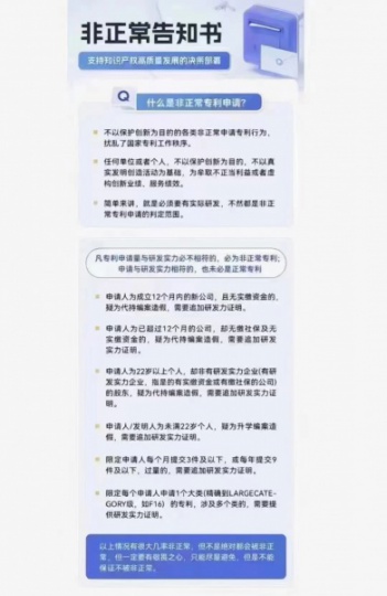 什么是非正常专利撤回